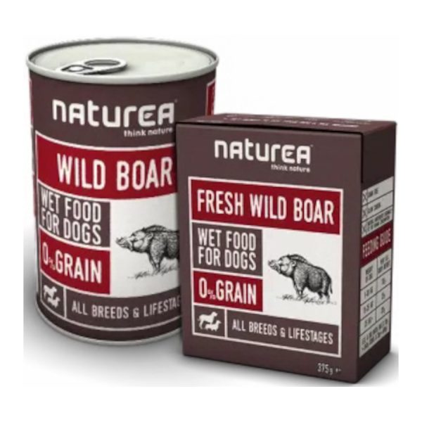 NATUREA - Alimentação Húmida para Cães - WILD BOAR